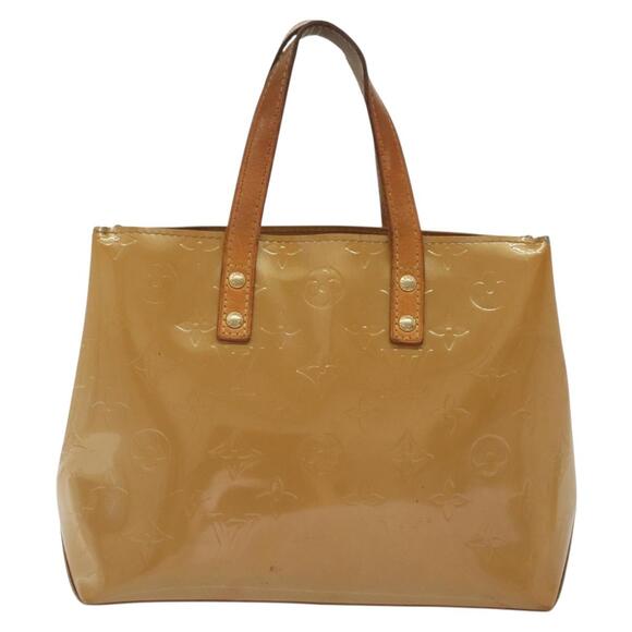 LOUIS VUITTON Monogram Vernis Reade PM Hand Bag Noisette M91334 - Picture 2 of 16